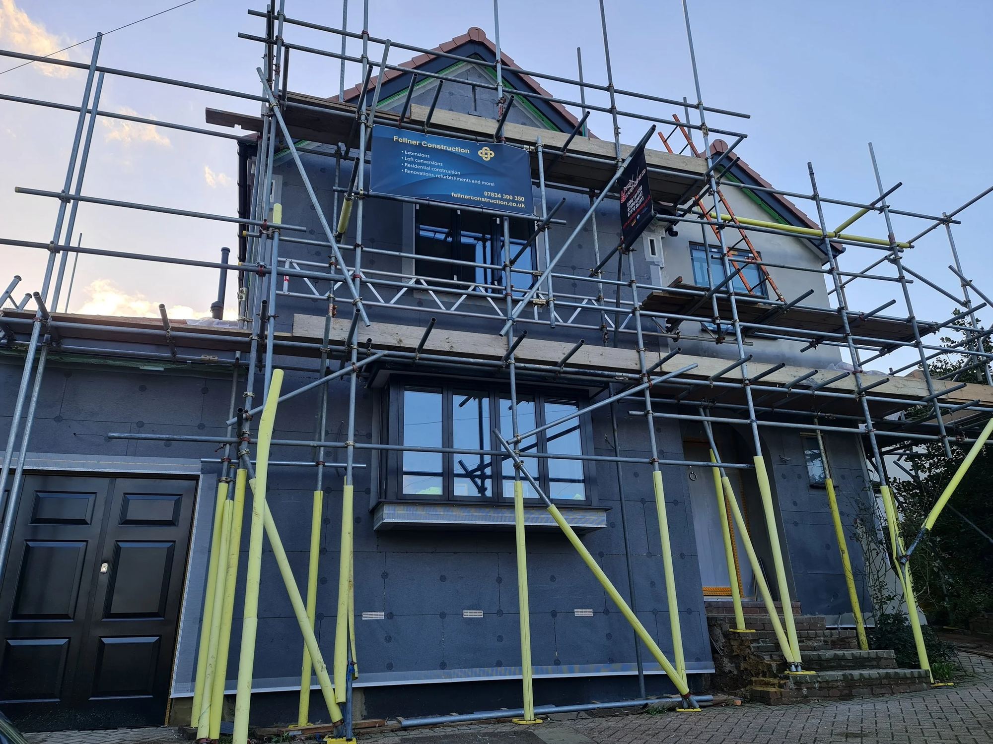 Windows installation and silicone render application